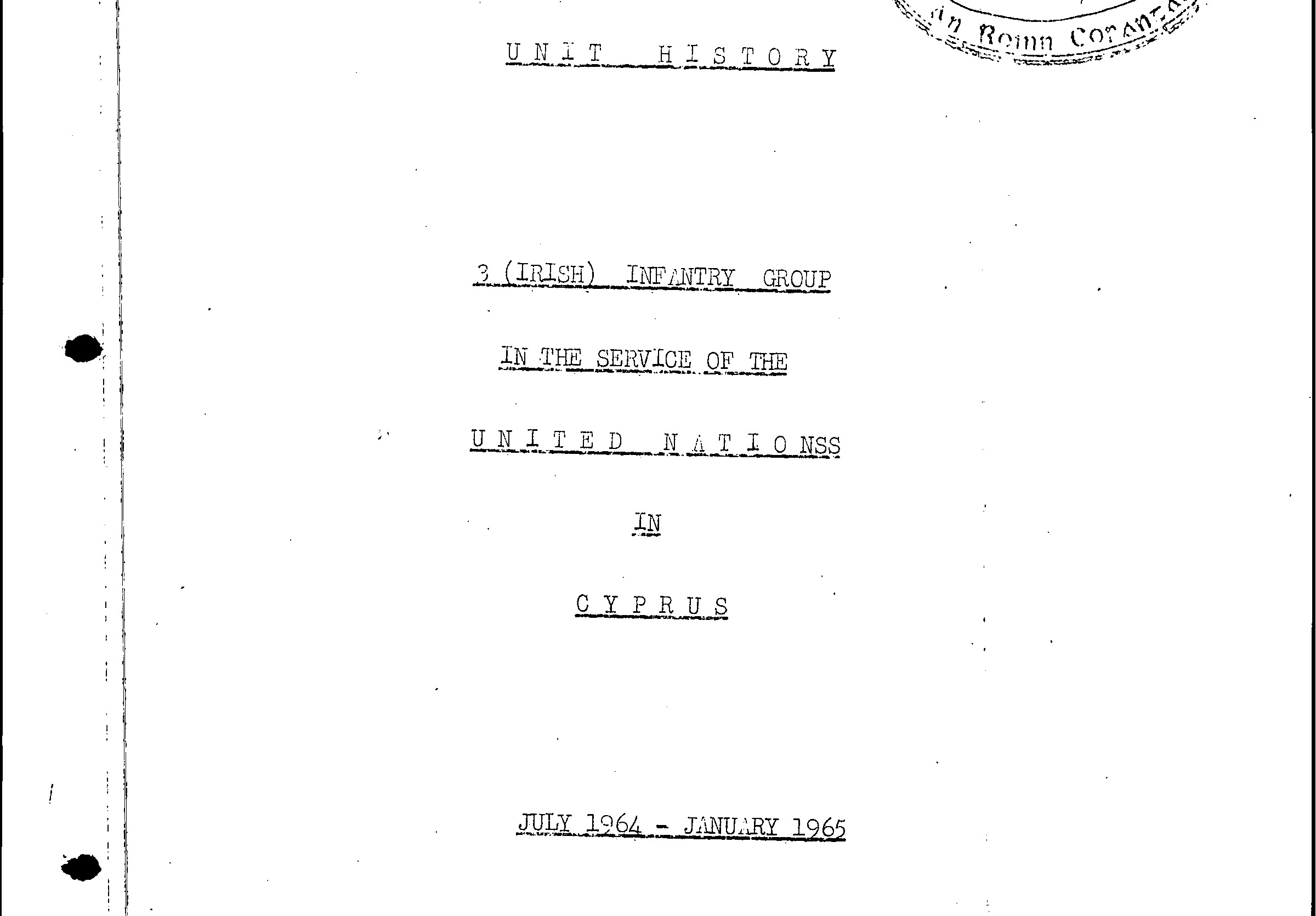 03 Inf Bn Cyprus