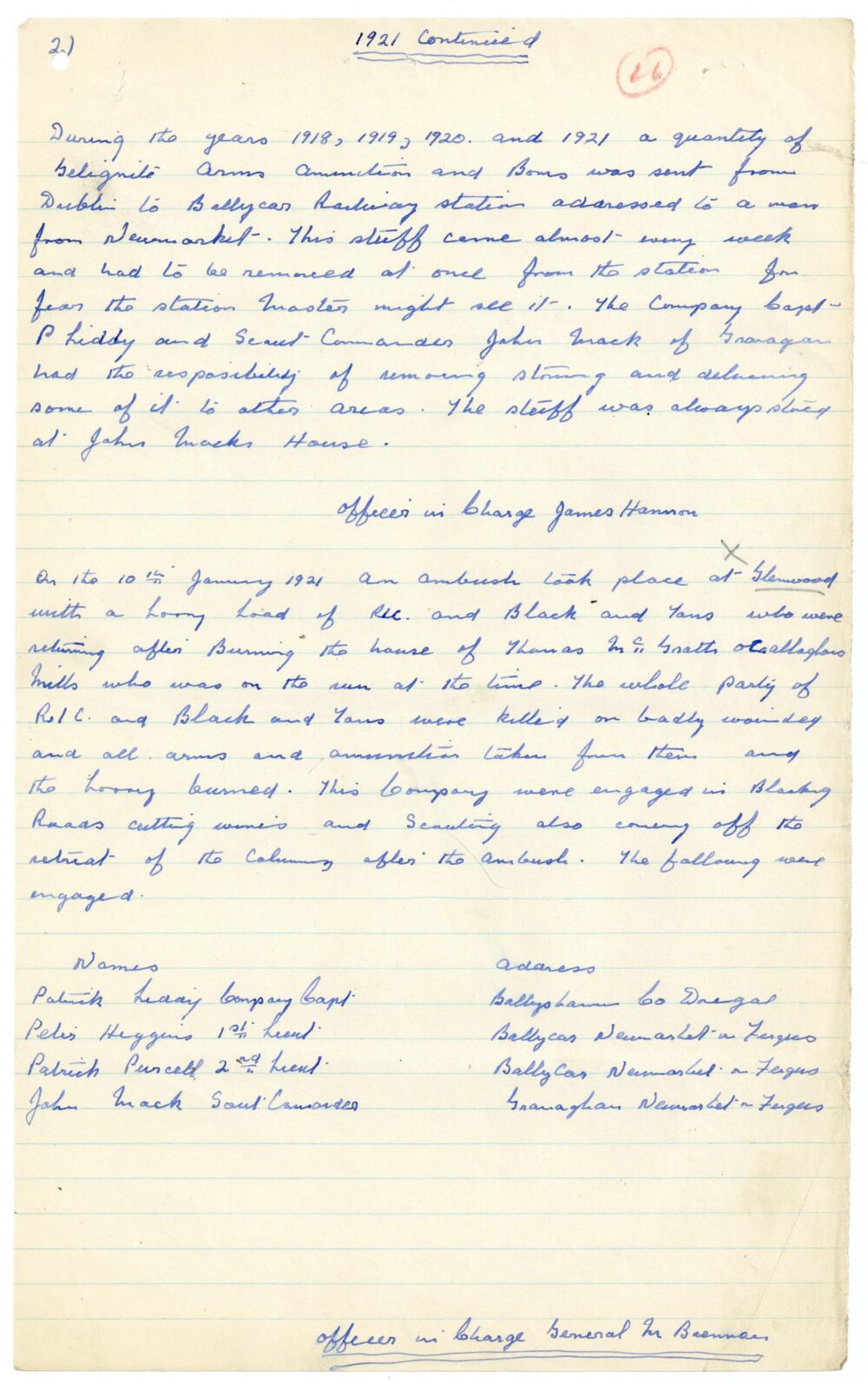 A22 East Clare Brigade 50