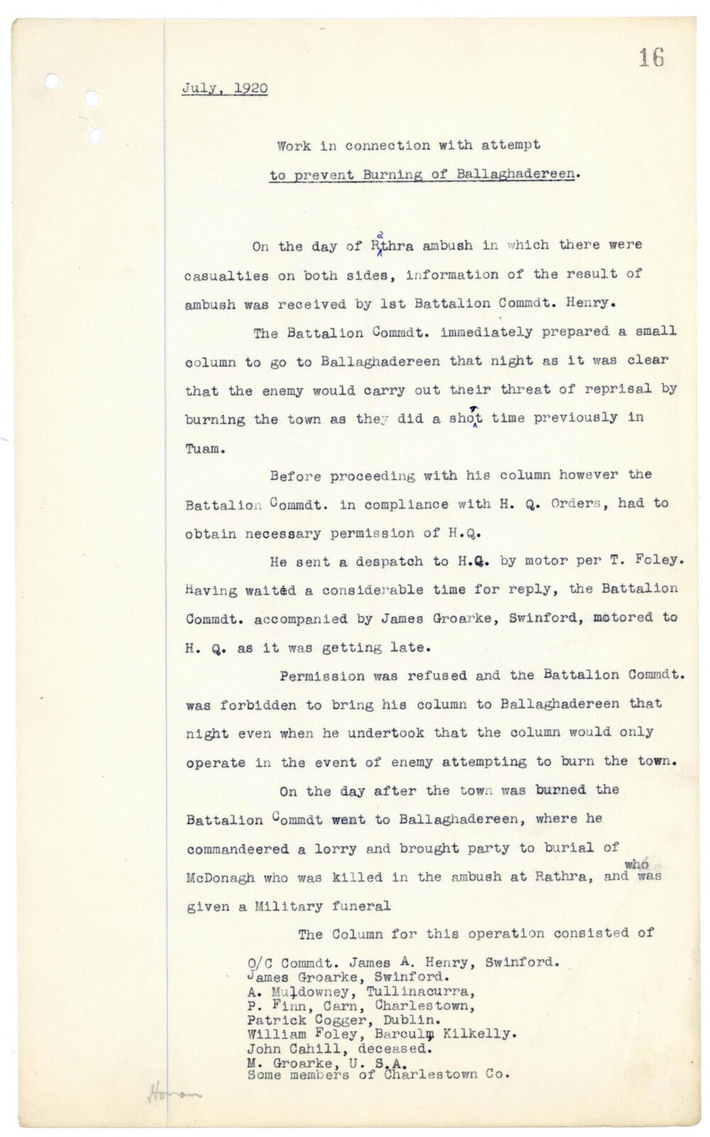 A33 East Mayo 5 Brigade 19