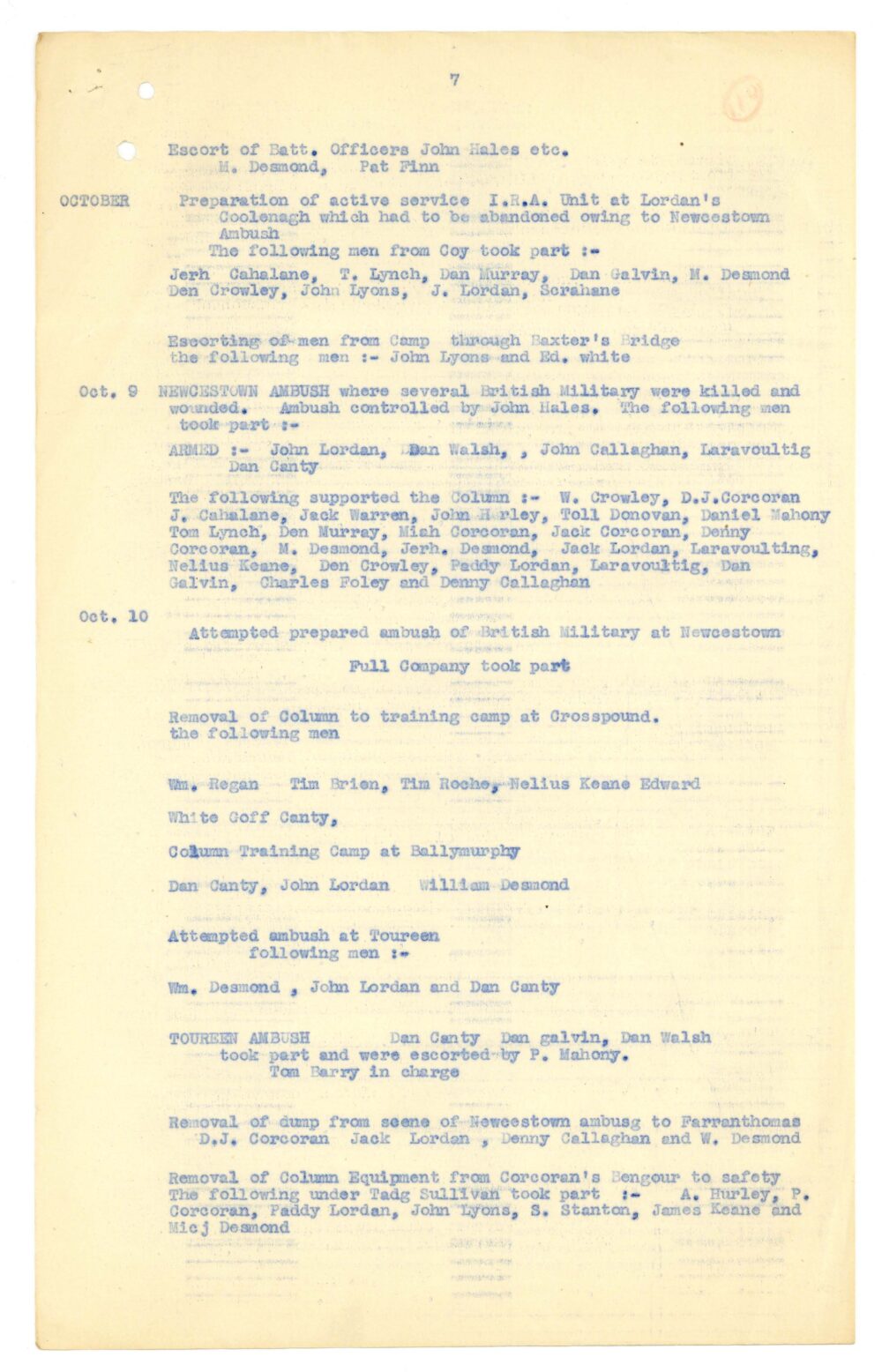 A3 1 1 Battalion 3 Cork Brigade Bandon jpg 120