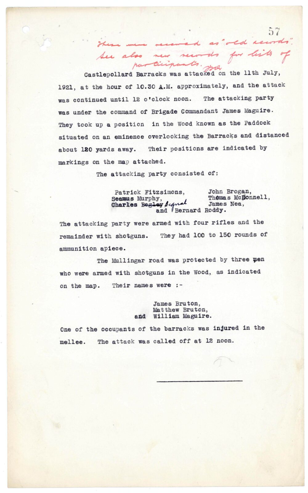 A61 Mullingar Brigade 1 Eastern Division pg61
