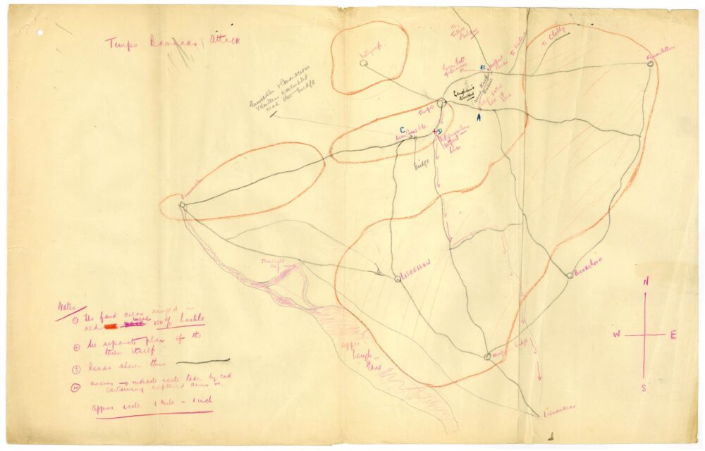 MA MSPC RO 593 Fermanagh Brigade Maps Tempo 2