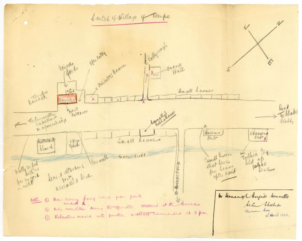 MA MSPC RO 593 Fermanagh Brigade Maps Tempo