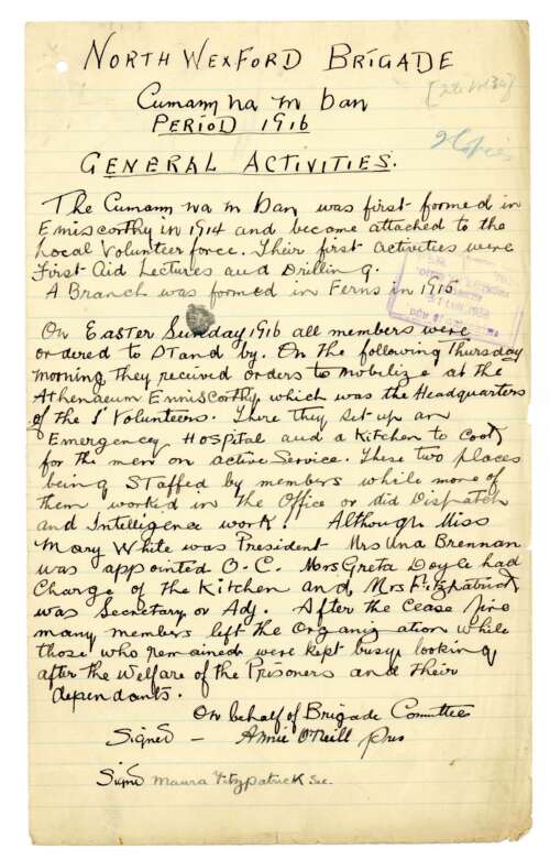 North Wexford Brigade 1916 (CMB131)